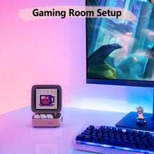 Load image into Gallery viewer, Divoom Ditoo-plus Retro Pixel Art Bluetooth Portable Speaker Alarm

