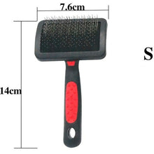 Load image into Gallery viewer, Dog Grooming Comb Shedding Hair Remove Needle Brush Slicker Massage
