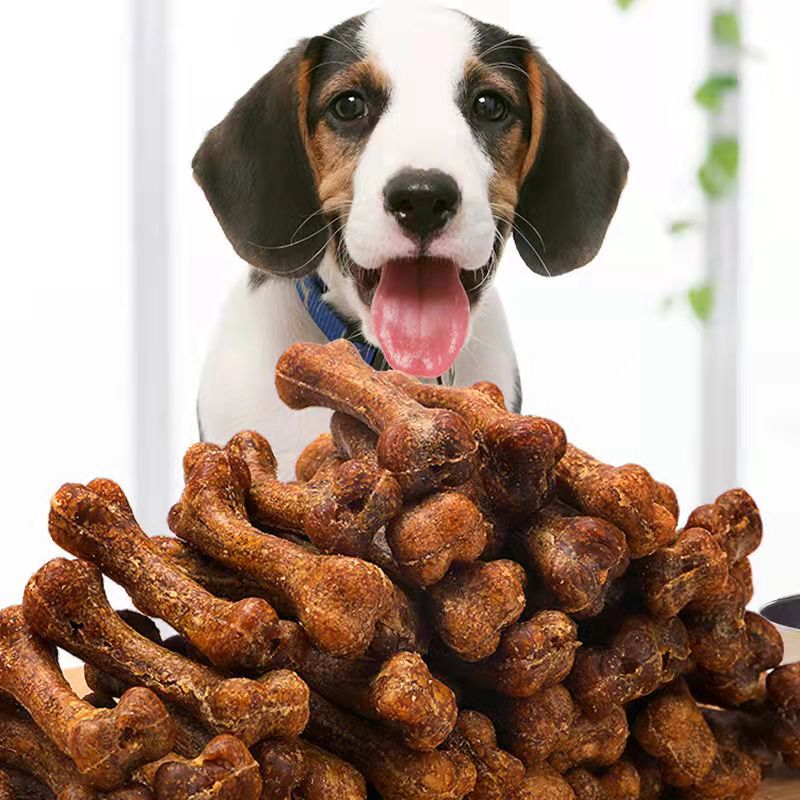 Dog molars stick resistant to biting and cleaning teeth dog bones pet