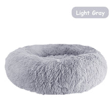 Load image into Gallery viewer, Donut Dog Bed Warm Soft Long Plush Pet Cushion For Samll Large Dog
