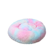 Load image into Gallery viewer, Donut Dog Bed Warm Soft Long Plush Pet Cushion For Samll Large Dog
