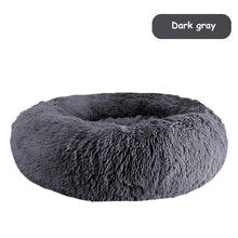 Load image into Gallery viewer, Donut Dog Bed Warm Soft Long Plush Pet Cushion For Samll Large Dog
