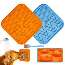 Load image into Gallery viewer, Pet Licking Pad Silicone Pet Tableware Suction Cup Licking Pad Slow

