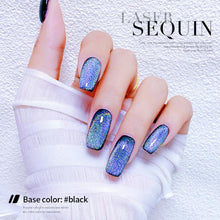 Load image into Gallery viewer, Elano All-match Rainbow Cat Eye Nail Polish Soak Off Magnetic Laser
