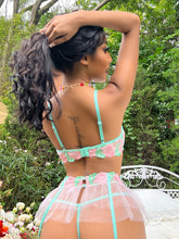 Load image into Gallery viewer, Ellolace Ruffles Luxury Lace Lingeries Fairy Floral Embroidery

