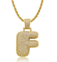 Load image into Gallery viewer, PIPE Gold HH Bubble Letter | D916512
