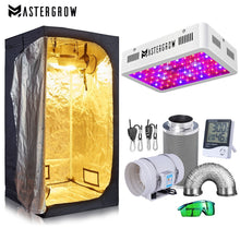 Load image into Gallery viewer, Grow Tent Room Complete Kit Hydroponic Growing System 1000W LED Grow
