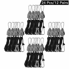 Load image into Gallery viewer, VEVOR 4-98 PCS 6 Feet Long Heavy Duty Adjustable Rope Clip Hanger For
