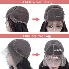 Load image into Gallery viewer, QT Loose Deep Wave Wig 13x4 Lace Front Wig 30 Inch Human Hair Wigs For
