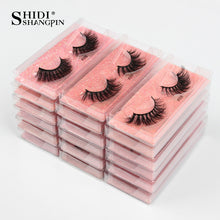 Load image into Gallery viewer, SHIDISHANGPIN Eyelashes Wholesale 3D Mink Lashes Natural False
