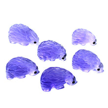 Load image into Gallery viewer, Natural Indigo Fluorite Quartz Animal Ornament Crystal Hedgehog For
