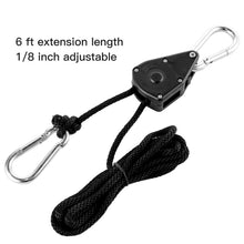 Load image into Gallery viewer, VEVOR 4-98 PCS 6 Feet Long Heavy Duty Adjustable Rope Clip Hanger For
