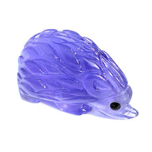 Load image into Gallery viewer, Natural Indigo Fluorite Quartz Animal Ornament Crystal Hedgehog For
