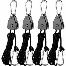 Load image into Gallery viewer, VEVOR 4-98 PCS 6 Feet Long Heavy Duty Adjustable Rope Clip Hanger For
