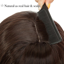 Load image into Gallery viewer, HAIRRO 11inch Women Clip In Hair Extensions 3 Clips Natural Straight
