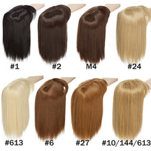 Load image into Gallery viewer, HAIRRO 11inch Women Clip In Hair Extensions 3 Clips Natural Straight
