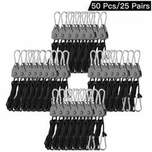 Load image into Gallery viewer, VEVOR 4-98 PCS 6 Feet Long Heavy Duty Adjustable Rope Clip Hanger For
