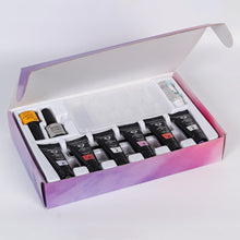 Load image into Gallery viewer, Acrylic gel Sets with uv lamp slip solution base coat top coat 32
