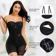 Load image into Gallery viewer, Women Shapewear Slimming Bodysuit Underbust Bodyshaper Thigh Zipper
