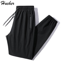 Load image into Gallery viewer, Huncher Mens Baggy Pants Summer Ice Silk Thin Running Light Weight
