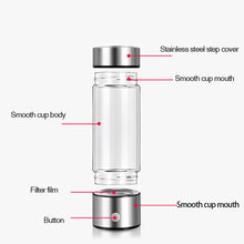 Load image into Gallery viewer, Hydrogen Generator Water Cup Filter Ionizer Maker Hydrogen Rich Water

