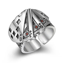 Load image into Gallery viewer, Royal Flush Open Ring
