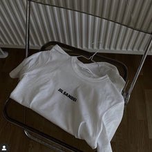 Load image into Gallery viewer, JIL SANDER Men Women Letter Printed Short Sleeve T shirt Fashion
