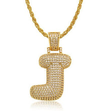 Load image into Gallery viewer, PIPE Gold HH Bubble Letter | D916512
