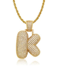 Load image into Gallery viewer, PIPE Gold HH Bubble Letter | D916512
