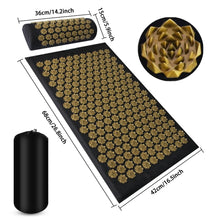 Load image into Gallery viewer, Kuznetsov's Applicator Acupressure Yoga Cushion Sensi Massage Body Mat

