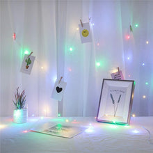 Load image into Gallery viewer, LED String Lights 2M/5M/10M Photo Clip  Fairy Lights Outdoor Battery

