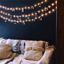 Load image into Gallery viewer, LED String Lights 2M/5M/10M Photo Clip  Fairy Lights Outdoor Battery
