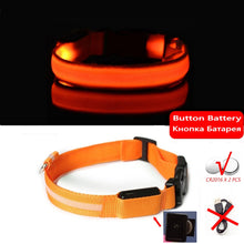 Load image into Gallery viewer, Led Dog Collar Light Anti lost Collar For Dogs Puppies  Night Luminous
