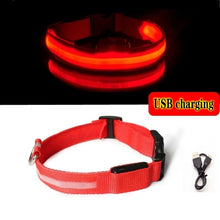 Load image into Gallery viewer, Led Dog Collar Light Anti lost Collar For Dogs Puppies  Night Luminous
