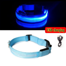 Load image into Gallery viewer, Led Dog Collar Light Anti lost Collar For Dogs Puppies  Night Luminous
