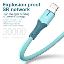 Load image into Gallery viewer, 3a Usb Cable For Iphone 12 11 13 Pro Xs Max Xr X 8 7 6 Led Liquid
