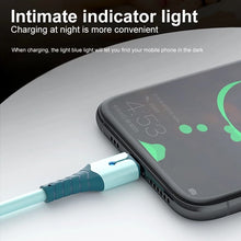 Load image into Gallery viewer, 3a Usb Cable For Iphone 12 11 13 Pro Xs Max Xr X 8 7 6 Led Liquid
