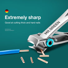 Load image into Gallery viewer, MR.GREEN Nail Clippers Stainless Steel Two Sizes Are Available
