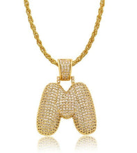 Load image into Gallery viewer, PIPE Gold HH Bubble Letter | D916512
