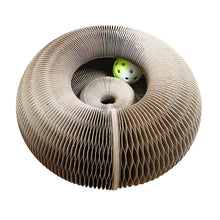 Load image into Gallery viewer, Magic Organ Cat Scratch Board Cat Toy with Ball Cat Grinding Claw Cat
