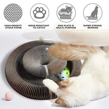 Load image into Gallery viewer, Magic Organ Cat Scratch Board Cat Toy with Ball Cat Grinding Claw Cat
