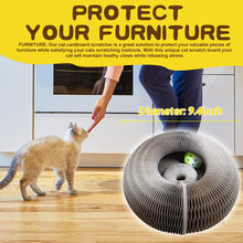 Load image into Gallery viewer, Magic Organ Cat Scratch Board Cat Toy with Ball Cat Grinding Claw Cat
