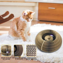 Load image into Gallery viewer, Magic Organ Cat Scratch Board Cat Toy with Ball Cat Grinding Claw Cat
