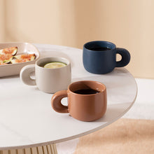 Load image into Gallery viewer, Modern Personalized Ceramic Mugs With Thick Handle Simple Breakfast
