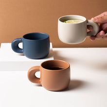 Load image into Gallery viewer, Modern Personalized Ceramic Mugs With Thick Handle Simple Breakfast
