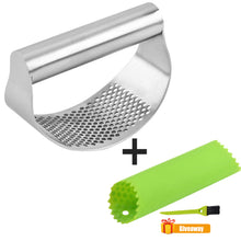 Load image into Gallery viewer, Multi-function Manual Garlic Press Curved Garlic Grinding Slicer
