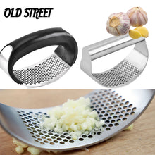 Load image into Gallery viewer, Multi-function Manual Garlic Press Curved Garlic Grinding Slicer
