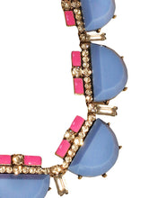 Load image into Gallery viewer, Deco Inspired Blue Strand Necklace

