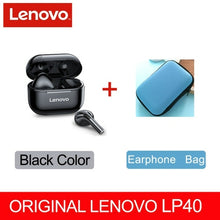 Load image into Gallery viewer, NEW Original Lenovo LP40 TWS Wireless Earphone Bluetooth 5.0 Dual
