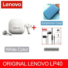 Load image into Gallery viewer, NEW Original Lenovo LP40 TWS Wireless Earphone Bluetooth 5.0 Dual
